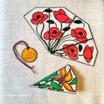Éventail COQUELICOTS