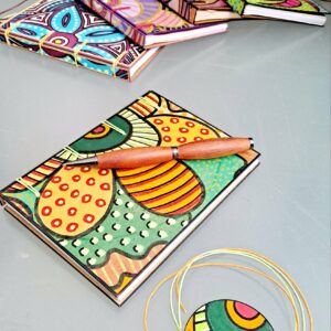 Carnet ORANGE FLOWER