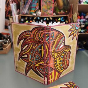 Carnet MÉMOIRE, carnet artisanal, pièce unique.